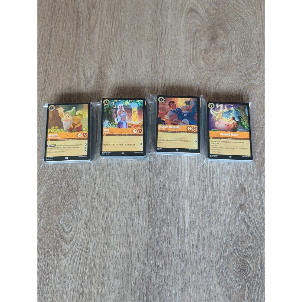 Disney Lorcana TCG 200 bulk cards